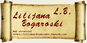 Lilijana Bogaroški vizit kartica
